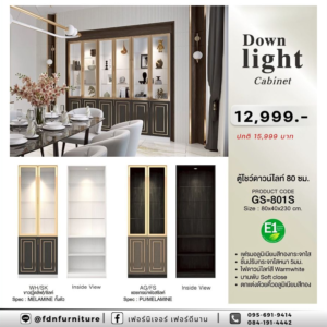 ตู้โชว์ GS-801S รหัส FDN-DC14