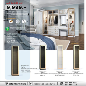 ตู้โชว์ GC-501 รหัส FDN-DC19
