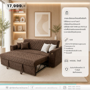 FDN-SF35 โปรโมชั่นโซฟา ตามแค็ตตาล็อก